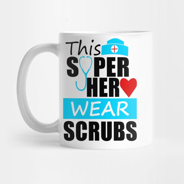 THIS SUPER HERO WEAR SCRUBS by hippyhappy